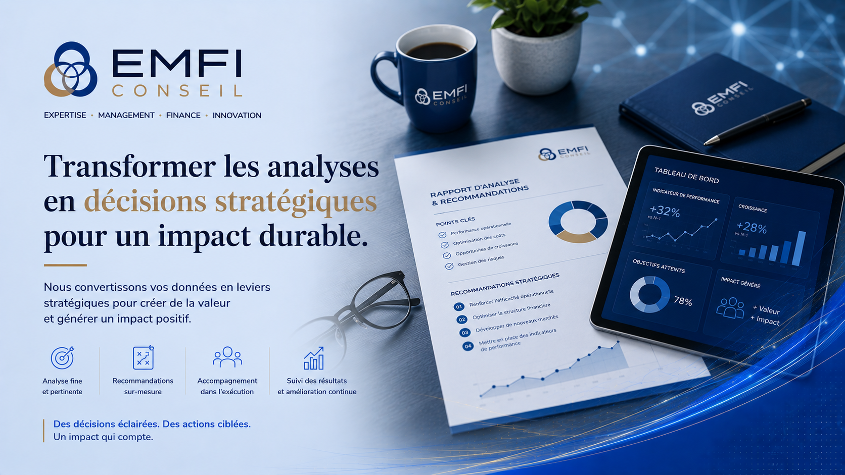 Pilotage et structuration durable pour les TPE et PME.